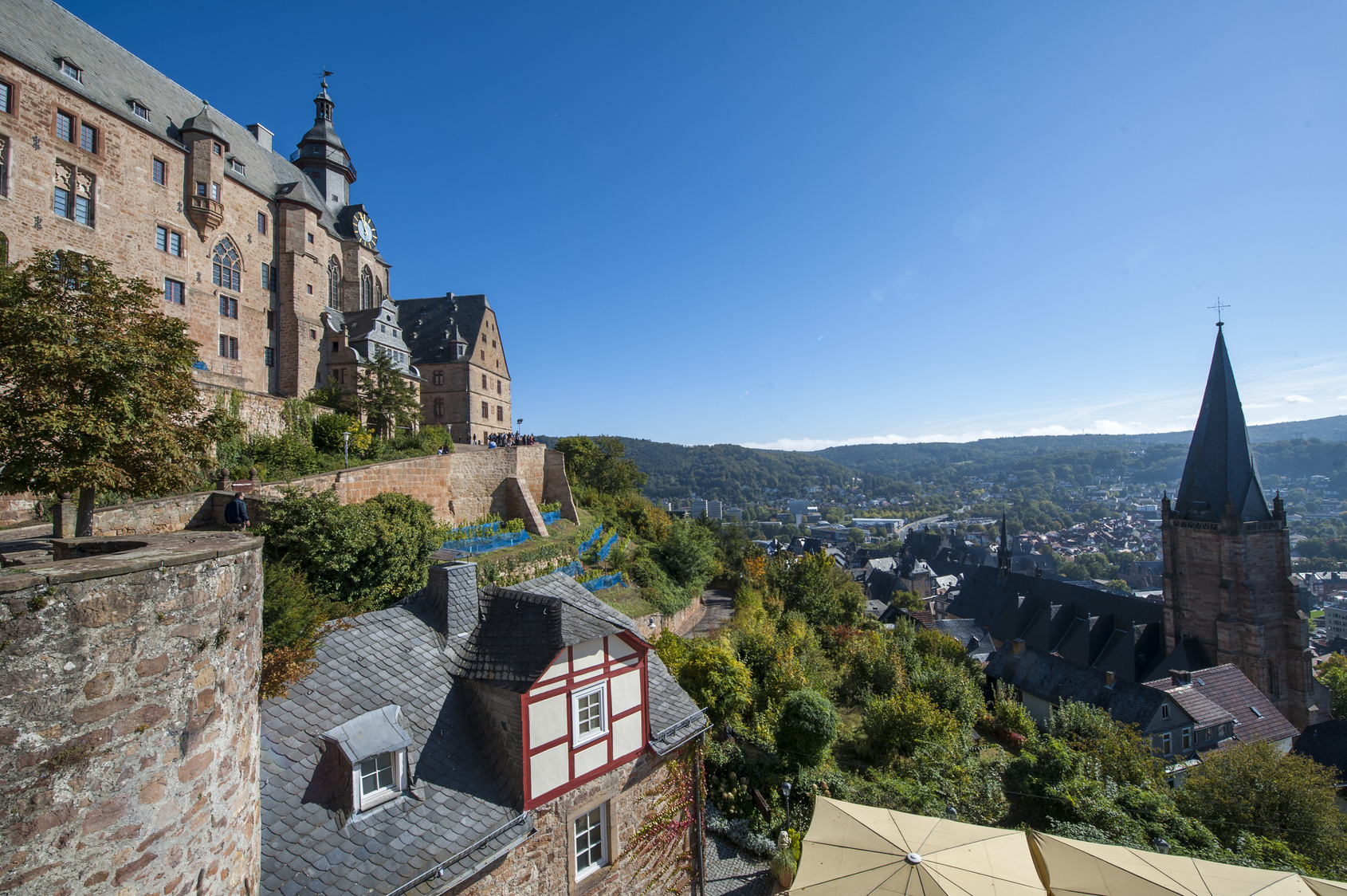 Schloss Marburg; Detektei Marburg, Detektiv Marburg, Privatdetektiv Marburg, Privatdetektei Marburg-Lahn