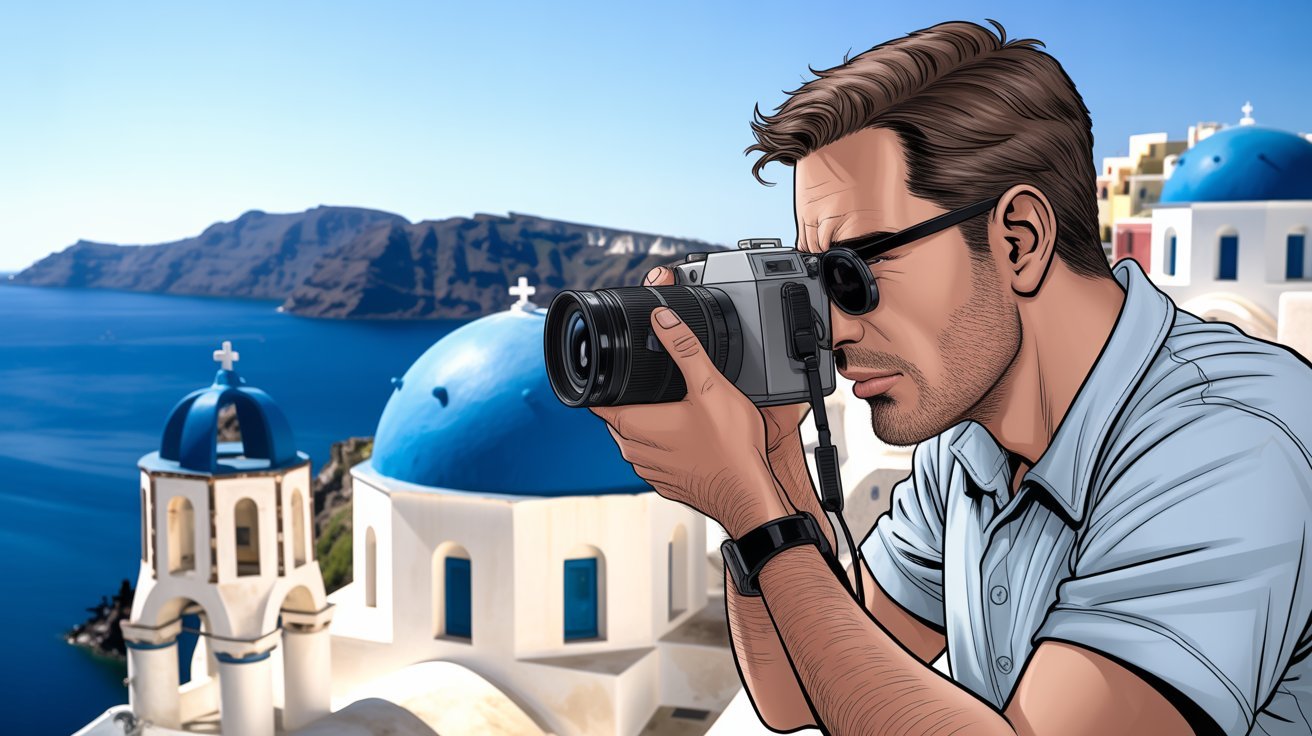 Comic-Detektiv auf Santorini; Detektiv Santorini, Griechenland, Detektei Santorini, Griechenland, Privatdetektiv Santorini, Griechenland, Privatdetektei Santorini, Griechenland